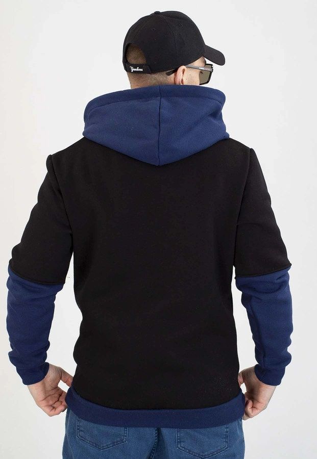 Bluza Patriotic Z Kapturem P-Modern czarno granatowa