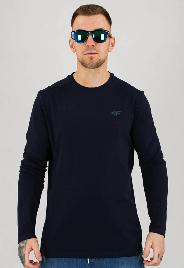 Longsleeve 4F TSML001 granatowy