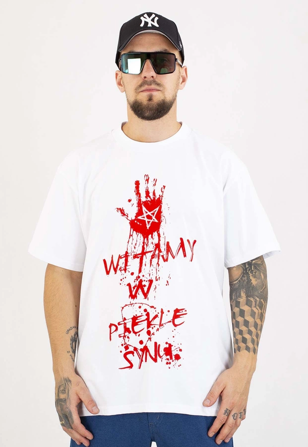 T-shirt Demonologia Witamy W Piekle biały