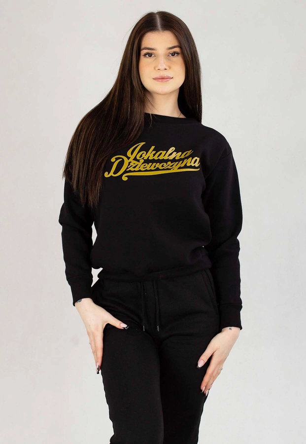 Bluza Intruz Bez Kaptura Big Tag LD czarna