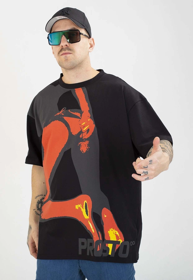 T-shirt Prosto NSFW black