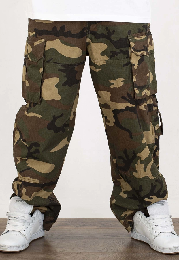 Spodnie Alpha Industries Ripstop Patchwork 148203C camo