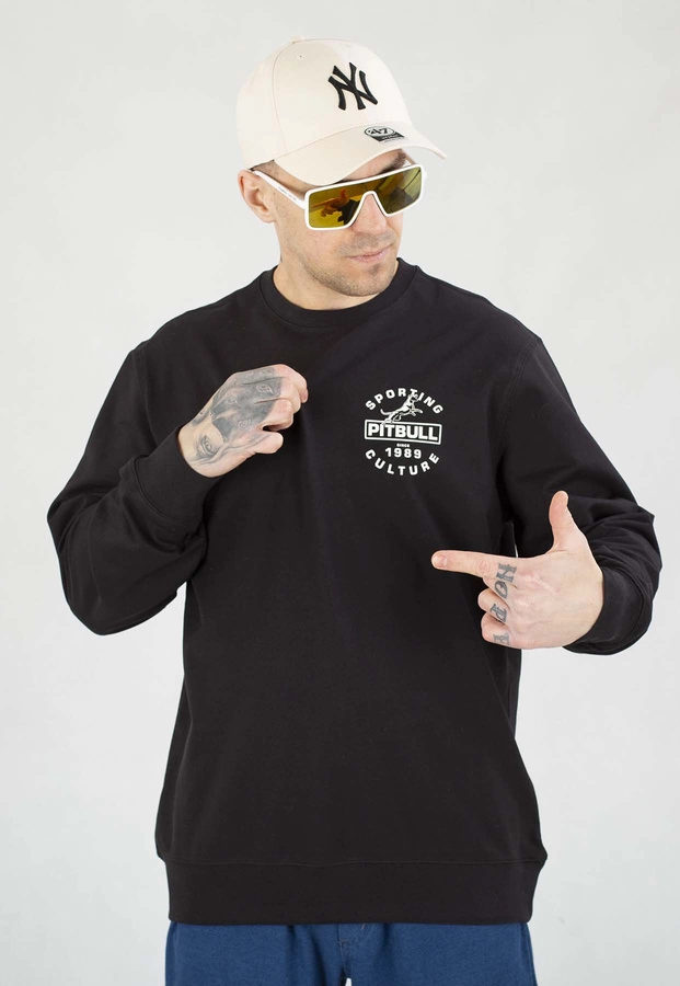 Bluza Pit Bull Bez Kaptura Physical Culture czarna