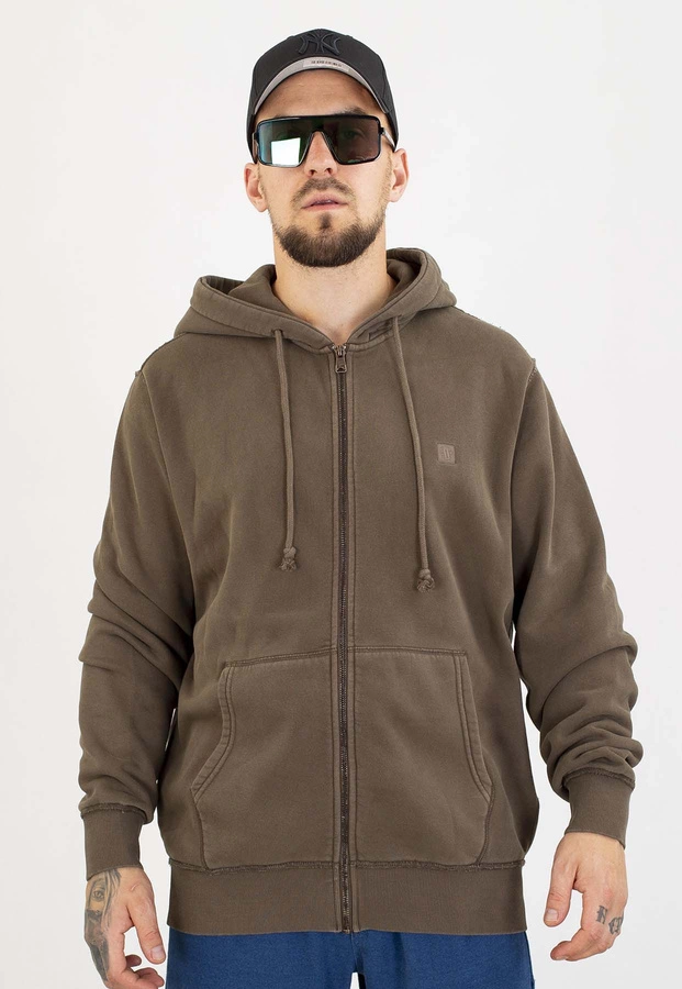 Bluza Pit Bull Z Kapturem ZIP Hackett major olive