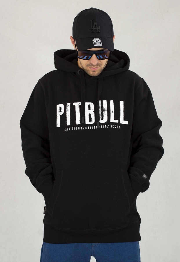 Bluza Pit Bull Z Kapturem Street King czarna