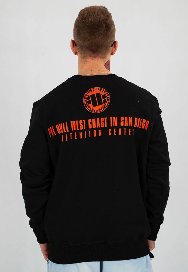 Bluza Pit Bull Orange Dog czarna