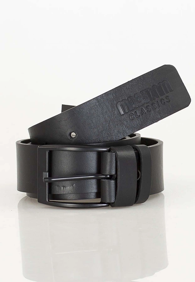 Pasek Mass Classcis Leather czarny