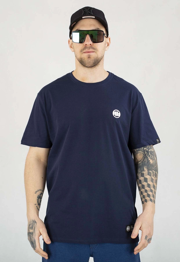 T-shirt Pit Bull Small Logo 170 dark navy