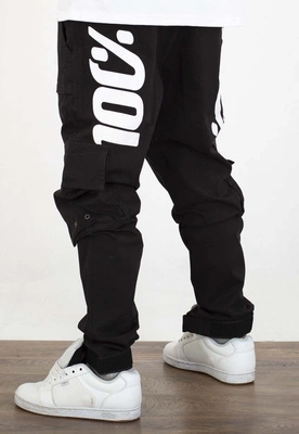 Spodnie Stoprocent Joggery Doublesto czarne