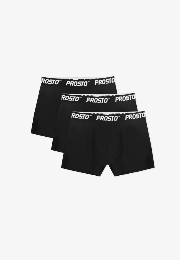 Bokserki Prosto 3pack czarne
