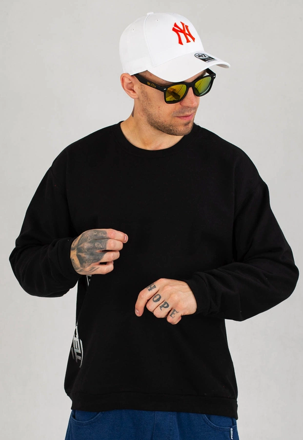 Bluza 2020Cell Ribs czarno biała
