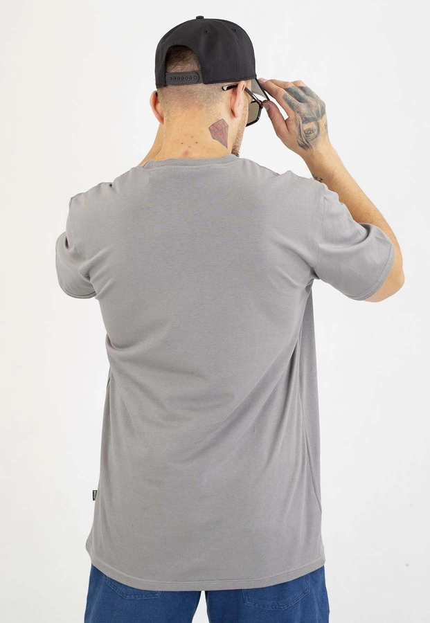 T-shirt Diil Frame szaro czarny