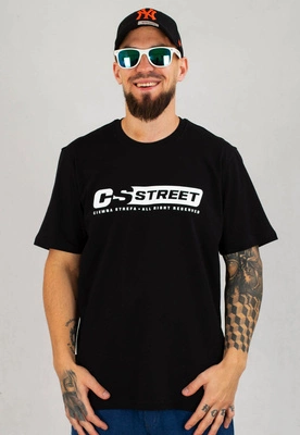 T-shirt Ciemna Strefa CS Street czarny