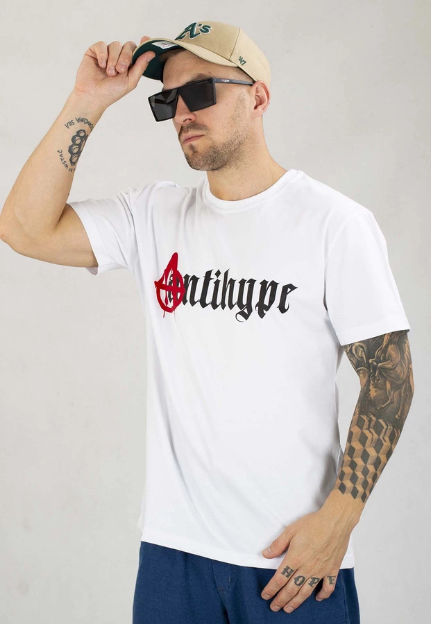 T-shirt Antihype Antihype biały