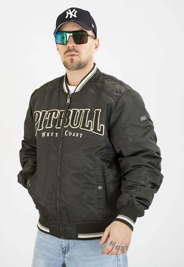 Kurtka Pit Bull Przejściowa Detroit dark green