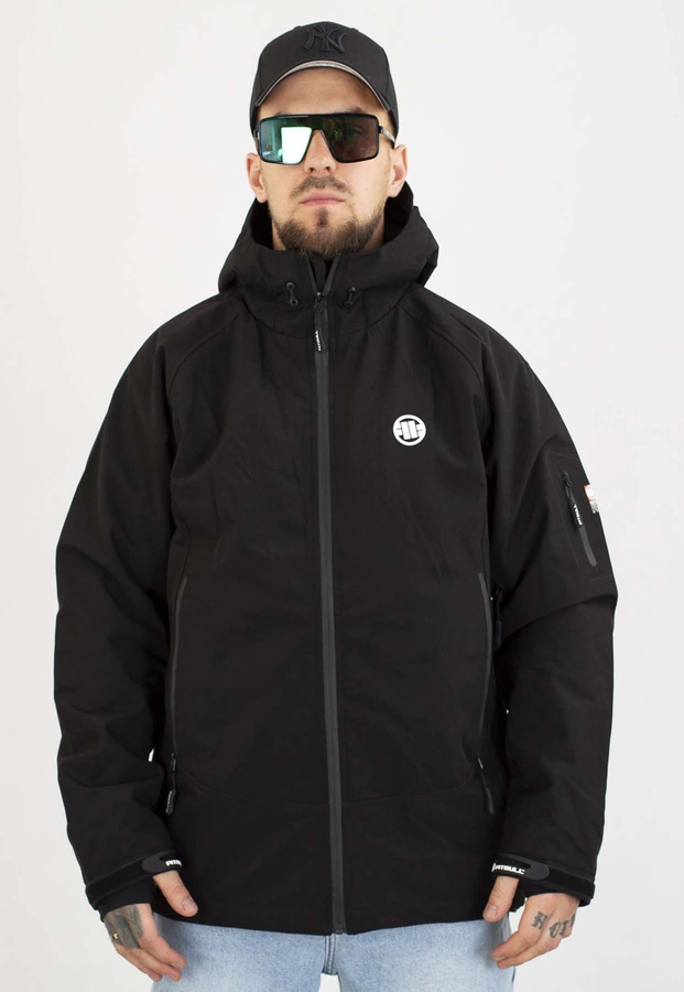 Kurtka Pit Bull Zimowa Softshell Rockfish II czarna