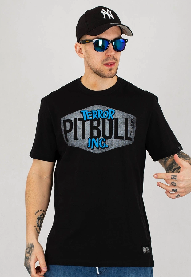 T-shirt Pit Bull Axeman czarny