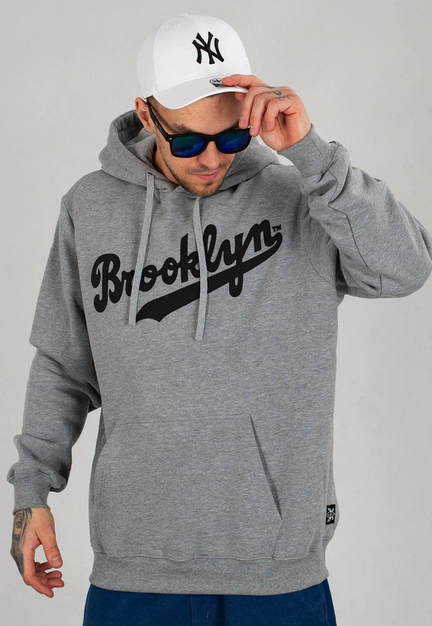 Bluza Red Eyes Brooklyn szara