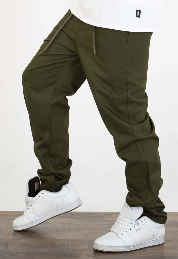 Spodnie Jigga Wear Chino zielone