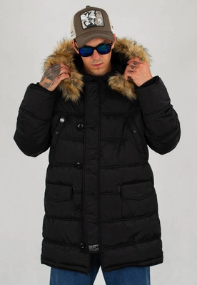 Kurtka Pit Bull Zimowa Parka Kingston czarna