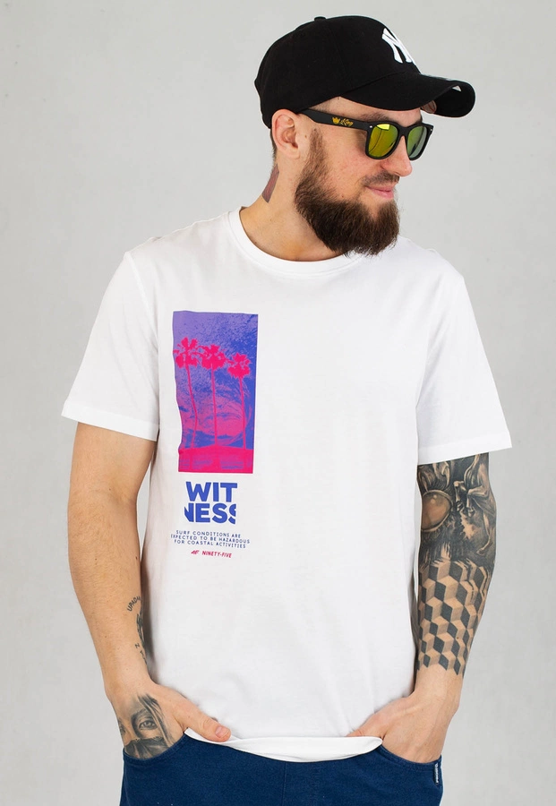 T-shirt 4F M361 biały