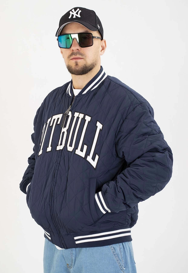 Kurtka Pit Bull Przejściowa Baseball Jupiter dark navy