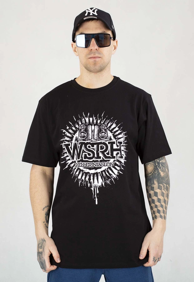 T-shirt WSRH Słońce czarny