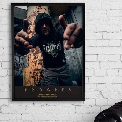 Plakat Dudek P56 Progres A1 59,4cm × 84,1cm