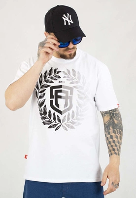 T-shirt Street Autonomy Laur biało czarny