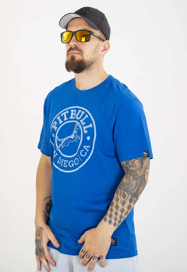 T-shirt Pit Bull San Diego Ca 170 royal blue
