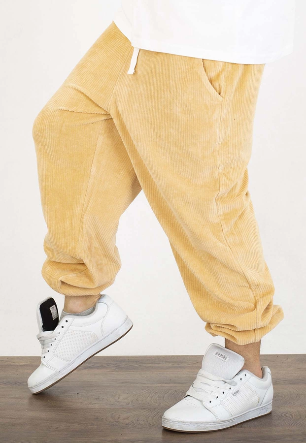 Dresy Jigga Wear Trap Sztruksowe Cord camel
