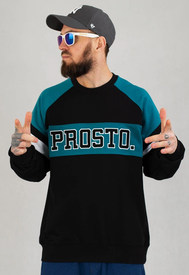 Bluza Prosto Crewneck Hornet czarna