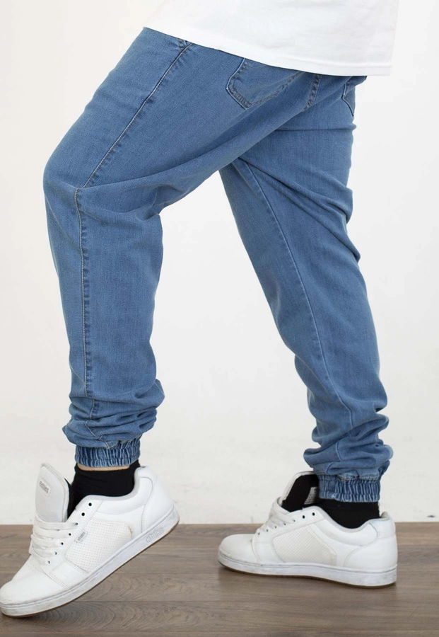Spodnie Elade Joggery Icon jeans light blue