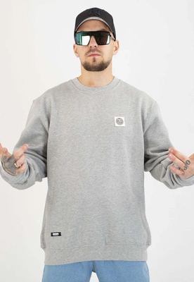 Bluza Mass Bez Kaptura Patch szara