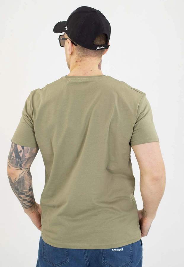 T-shirt Alpha Industries Basic 100501 oliwkowy