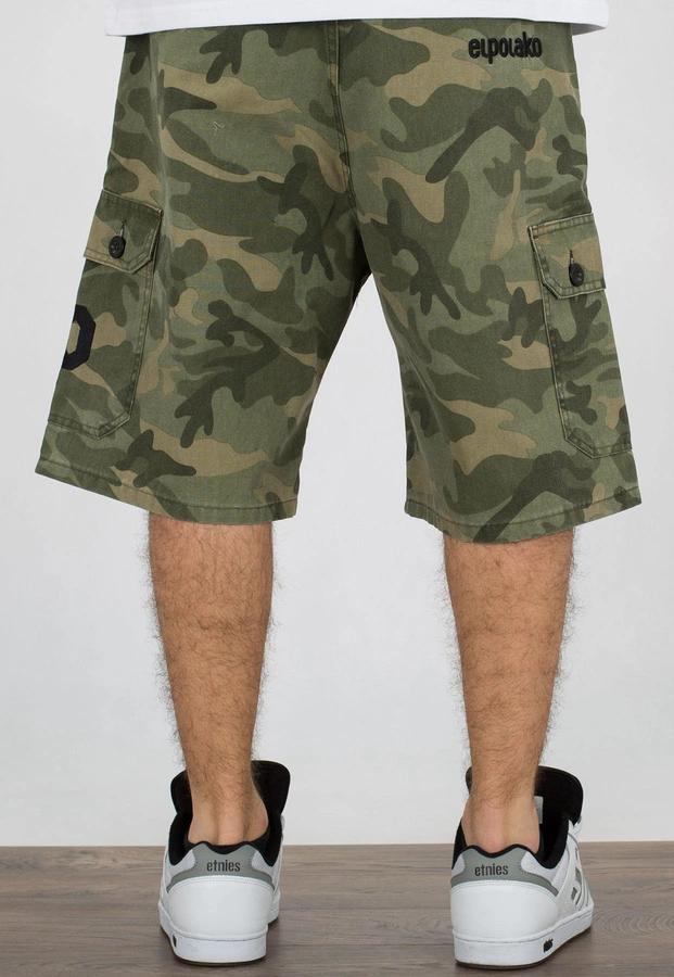 Spodenki El Polako Bojówki EP green camo