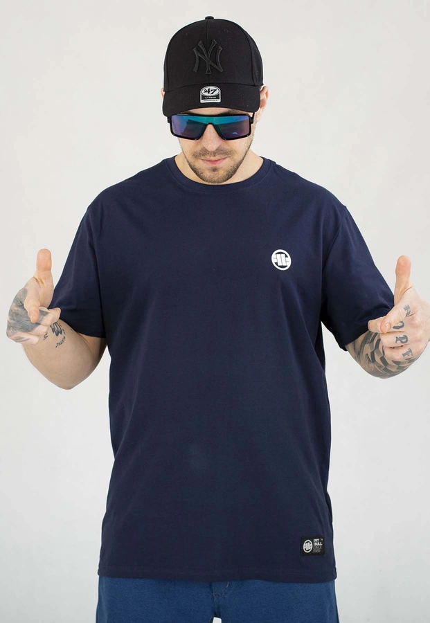 T-shirt Pit Bull Small Logo 170 dark navy