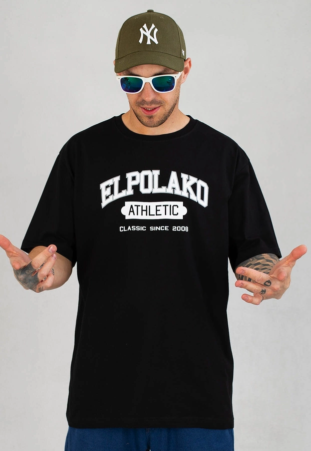 T-shirt El Polako ATH Ep czarny