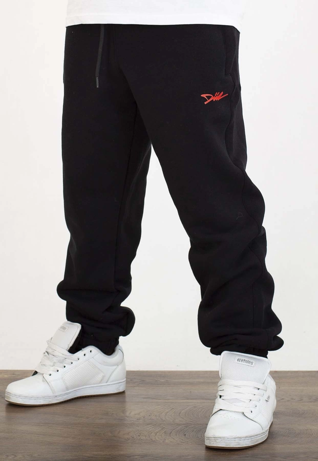 Dresy Diil Regular Small czarno czerwone