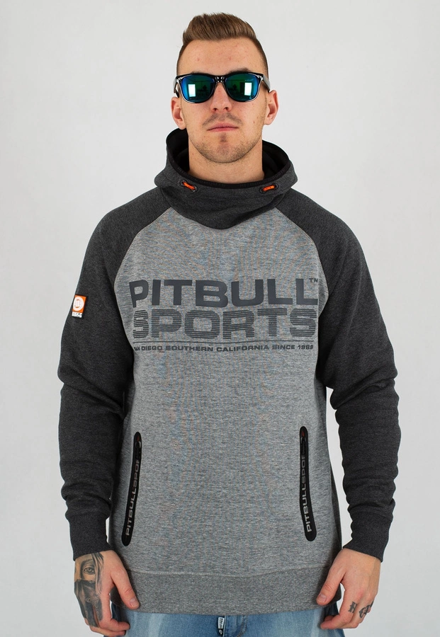 Bluza Pit Bull Logan 2 Colors szaro grafitowa