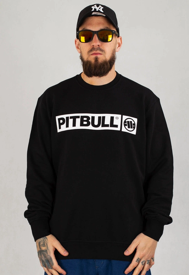 Bluza Pit Bull Bez Kaptura Terry Hilltop czarna