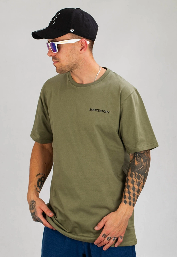 T-Shirt SSG Small Smokestory military khaki