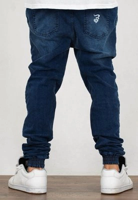 Spodnie Grube Lolo Dymek 005 medium wycierane