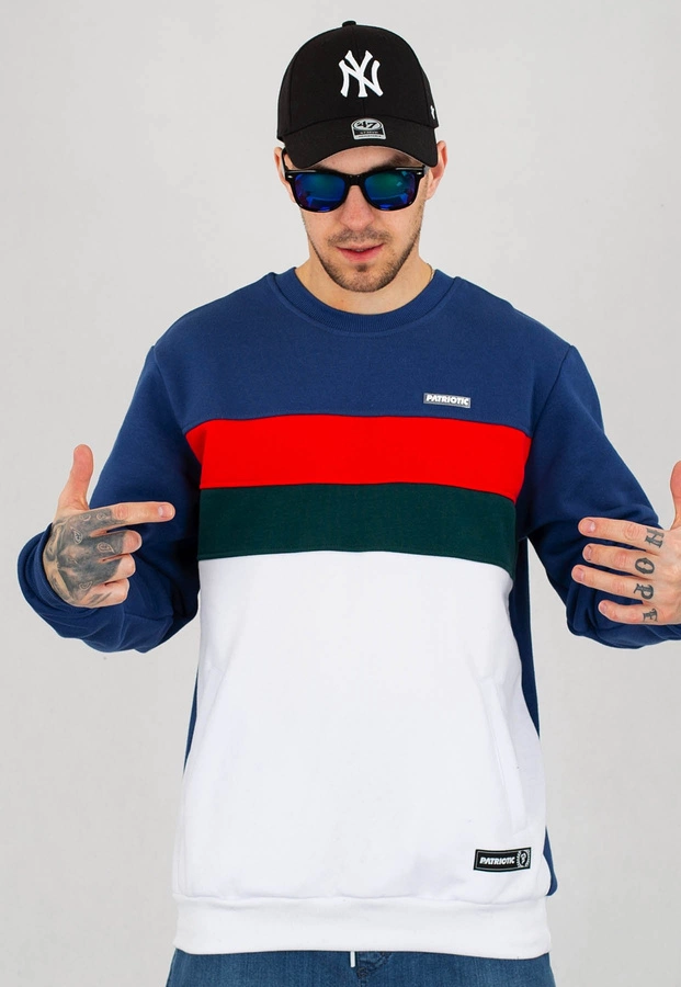 Bluza Patriotic Futura Mini 2-Slices biało czerwono granatowo zielona + CD Gano - W Samo Sedno Gratis!