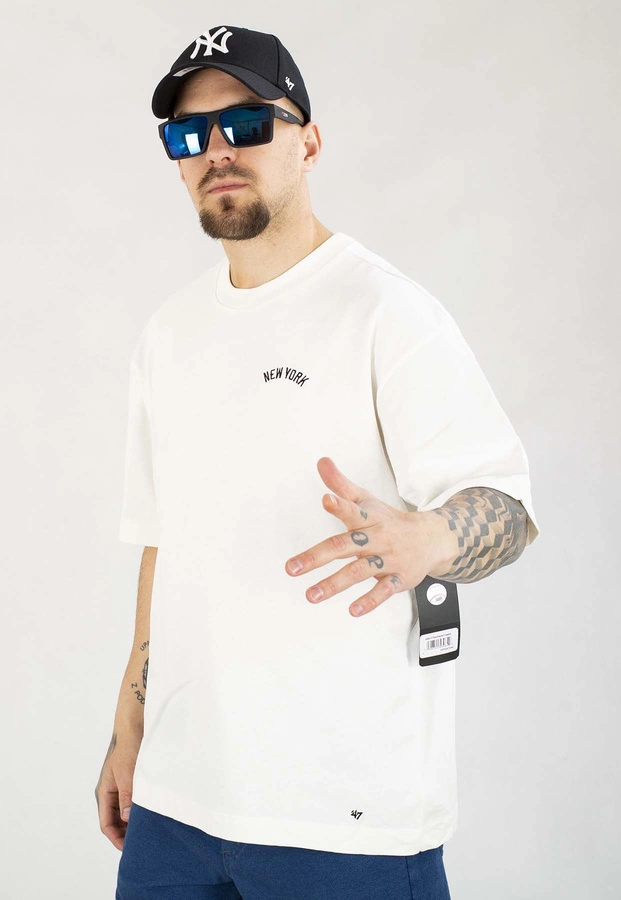 T-shirt 47 Brand MLB New York Yankees System Grey Postered 