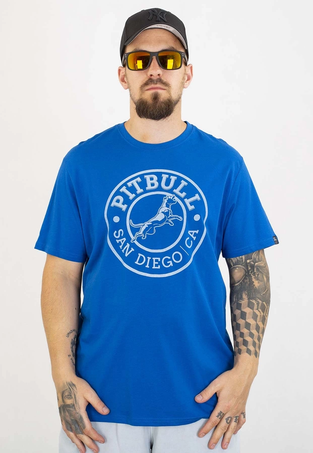 T-shirt Pit Bull San Diego Ca 170 royal blue