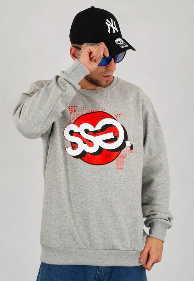 Bluza SSG Graffiti Circle szara