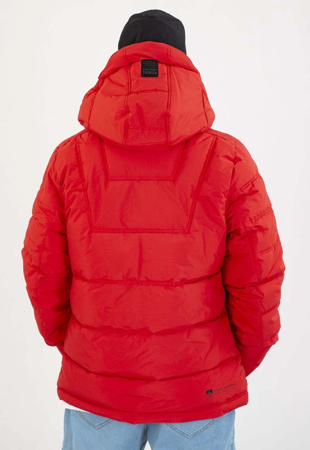 Kurtka Pit Bull Zimowa Piedmont fluo red