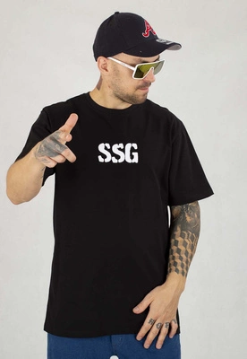 T-Shirt SSG Crumble SSG czarny