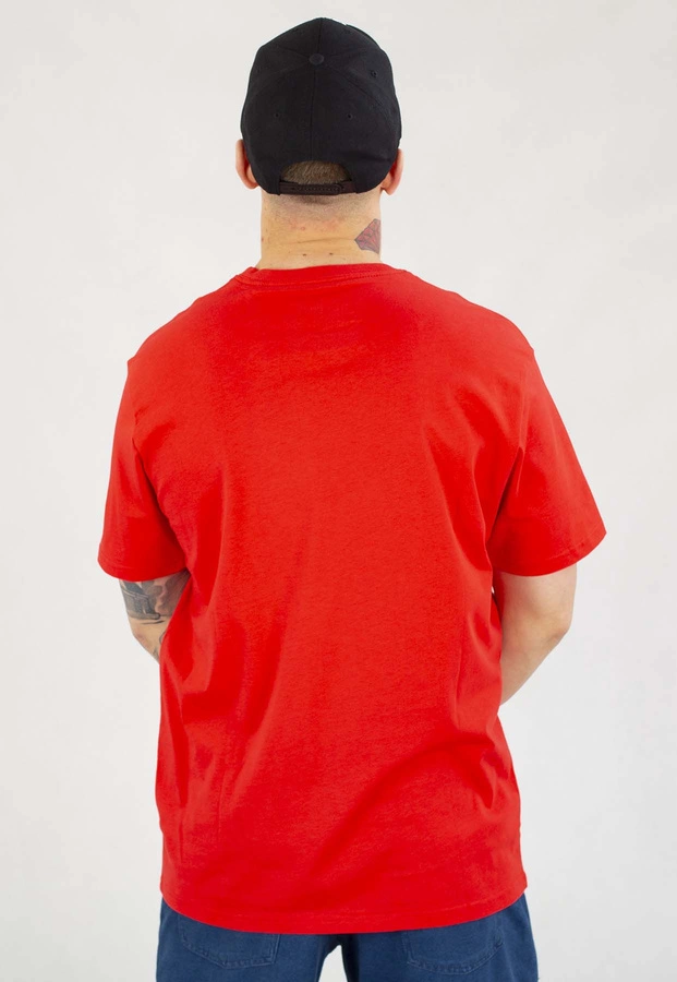 T-shirt Pit Bull Surfing Dog 170 fluo red